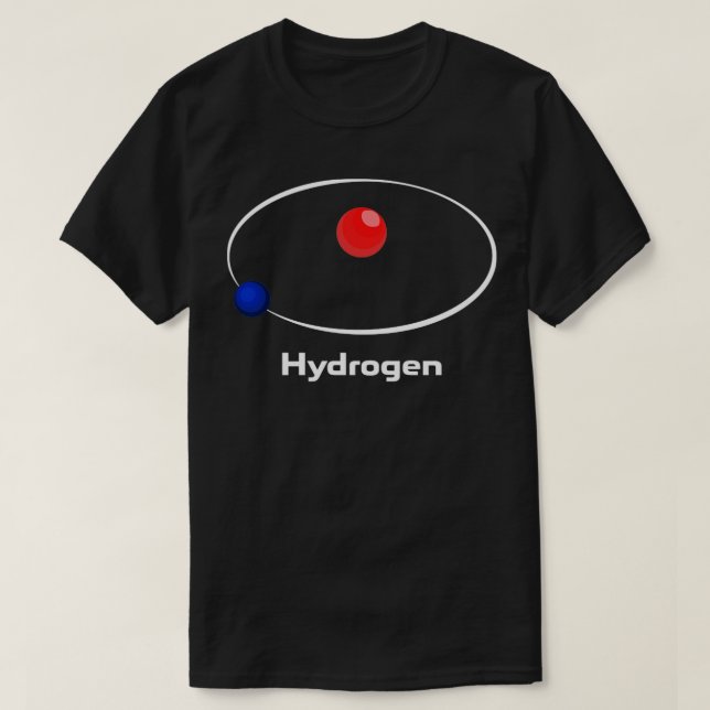 Camiseta Hidrogênio Atom (Frente do Design)