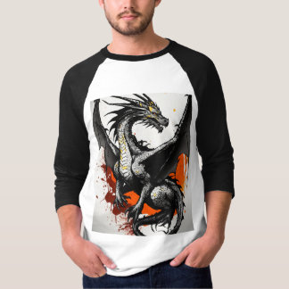 Camiseta Hidrogênio preto do lado duplo