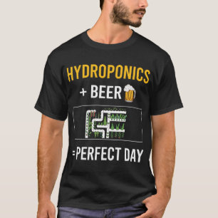 Camiseta Hidroponia do dia da cerveja hidropônica
