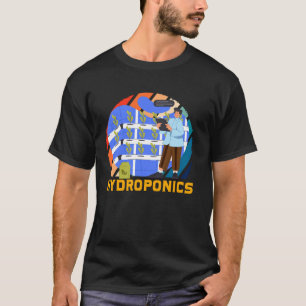 Camiseta Hidroponia Jardinagem Amante de Plantas
