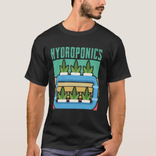 Camiseta Hidroponia Jardinagem Amante de Plantas 1
