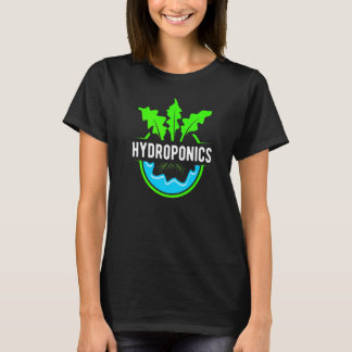 Camiseta Hidropônica Gráfica Vaca Agricultor Agricultura Tr