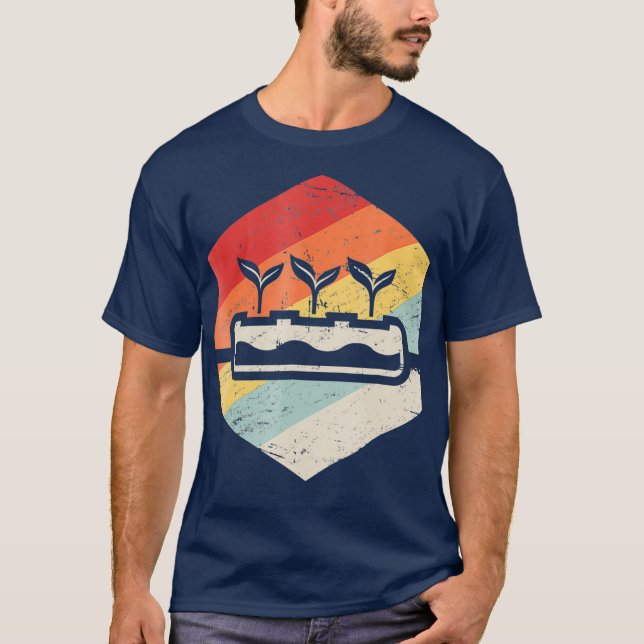Camiseta Hidroponímicos De Vintagem Retroativa (Frente)