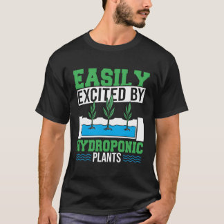 Camiseta Hidróxido De Plantas Intransigentes E Fácil De Exc