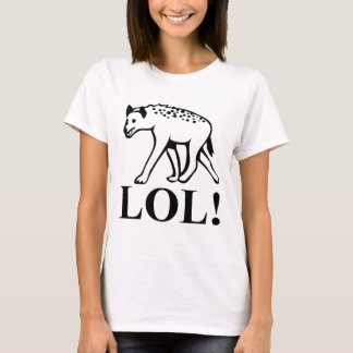 Camiseta Hiena - rindo para fora LOL alto