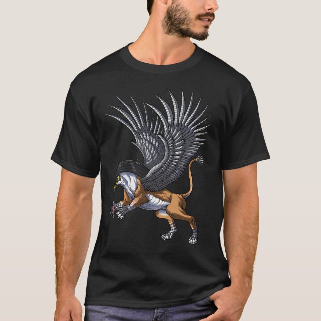 Camiseta Hieracosphinx da Mitologia Egípcia (Frente)