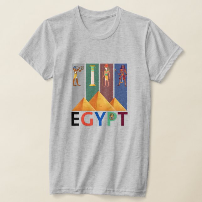 Camiseta Hieróglifos egípcios (Postura )