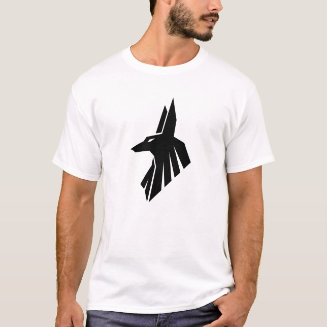 Camiseta Hieroglifos Egípcios - Anubis (Frente)