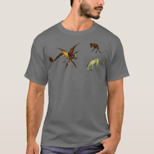 Camiseta Hieronymus Bosch Beasts Do Paraíso