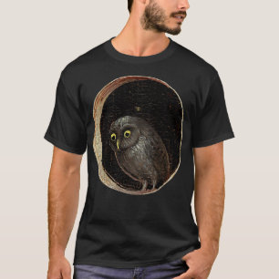 Camiseta Hieronymus Bosch Owl Garden das Delícias Terrestre