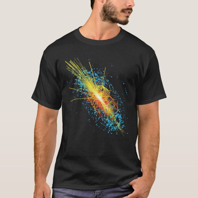 Camiseta Higgs Boson Particle Quantum Theory Sci Fi Art Div (Frente)