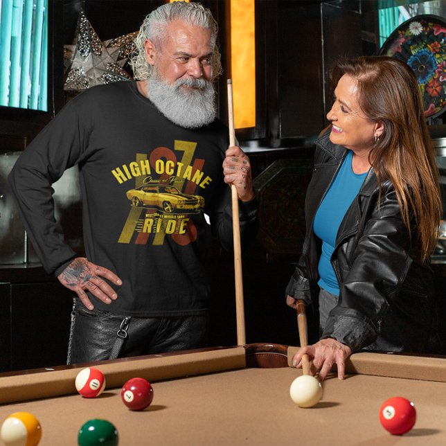 Camiseta High Octane Muscle Car West Coast Long Sleeve (Criador carregado)