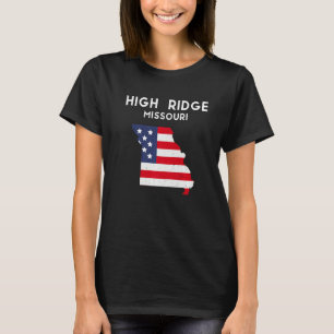 Camiseta High Ridge Missouri EUA State America Viagem Misso
