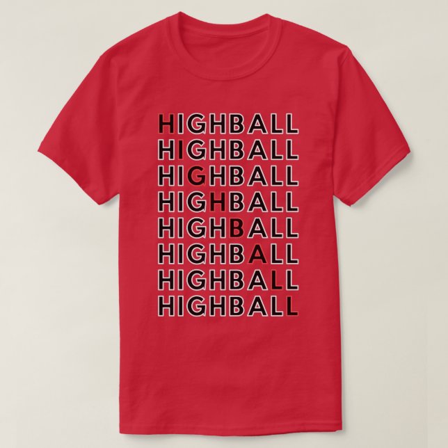 Camiseta Highball (Frente do Design)