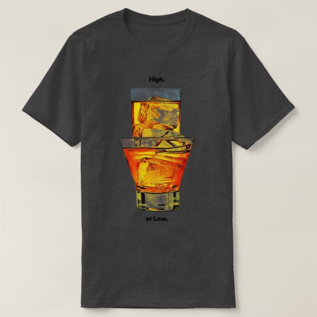 Camiseta Highball ou Lowball (Frente do Design)