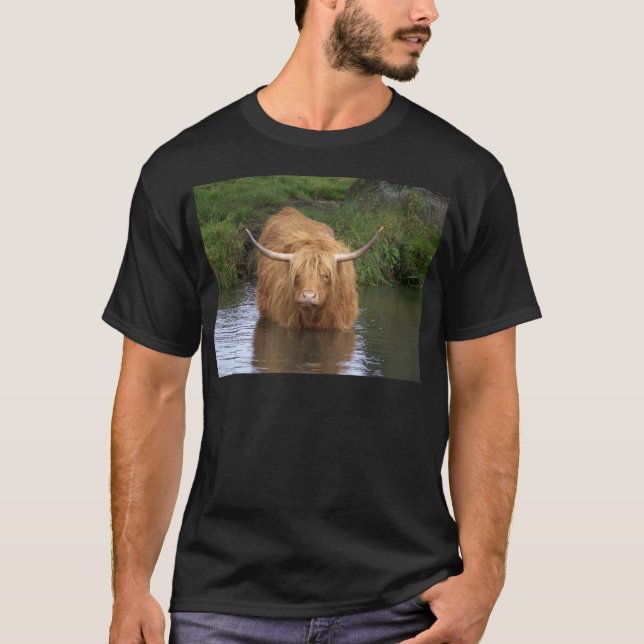 Camiseta Highland Cattle (Frente)