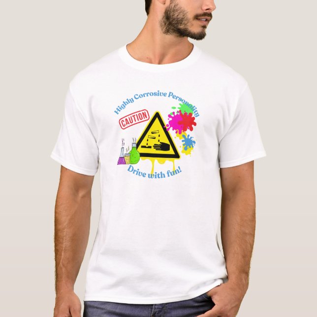 Camiseta Highly Corrosive Personality Class 8 ADR Trucker (Frente)
