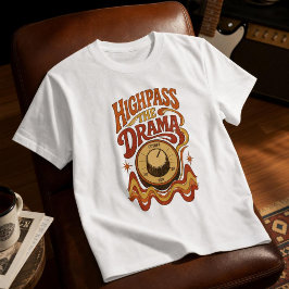Camiseta Highpass the Drama – Lustiges Synth Nerd