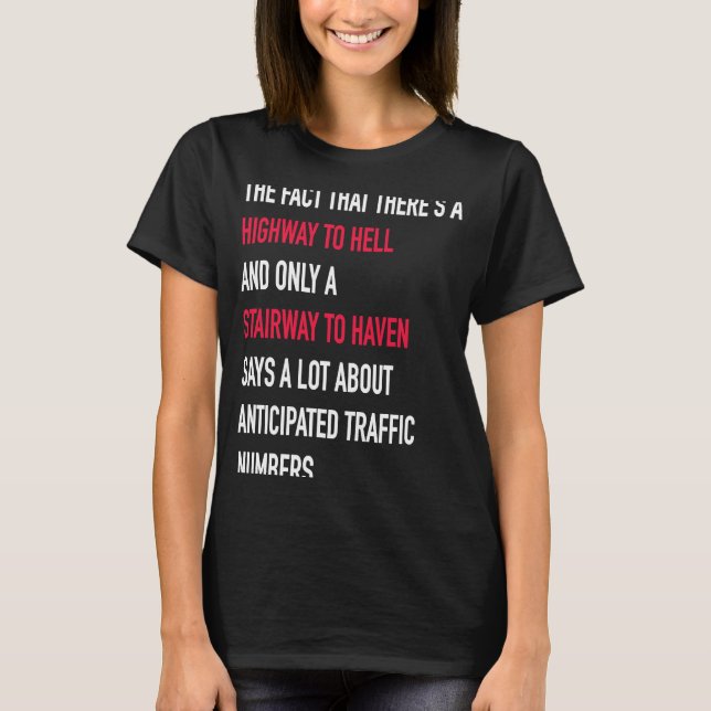 Camiseta Highway to Hell (Frente)