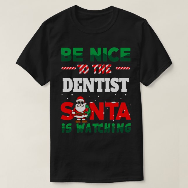 Camiseta Higiene Dental Presente No Natal Feio Seja Bonito  (Frente do Design)