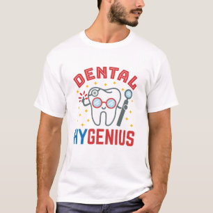 Camiseta Higienismo Dental Higienista RDH Apreciação Engraç