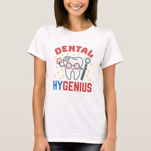 Camiseta Higienismo Dental Higienista RDH Apreciação Engraç