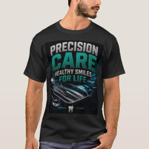 Camiseta 🦷 Higienista Dental Citação de Sorriso Saudável �