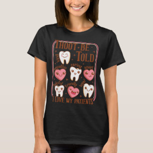 Camiseta Higienista Dental Dia dos Namorados Equipe de Dent