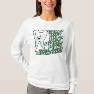 Camiseta Higienista dental do dentista