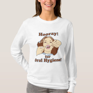 Camiseta Higienista dental do dentista