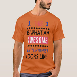 Camiseta Higienista Dental Looks Incríveis Aniversário Nata