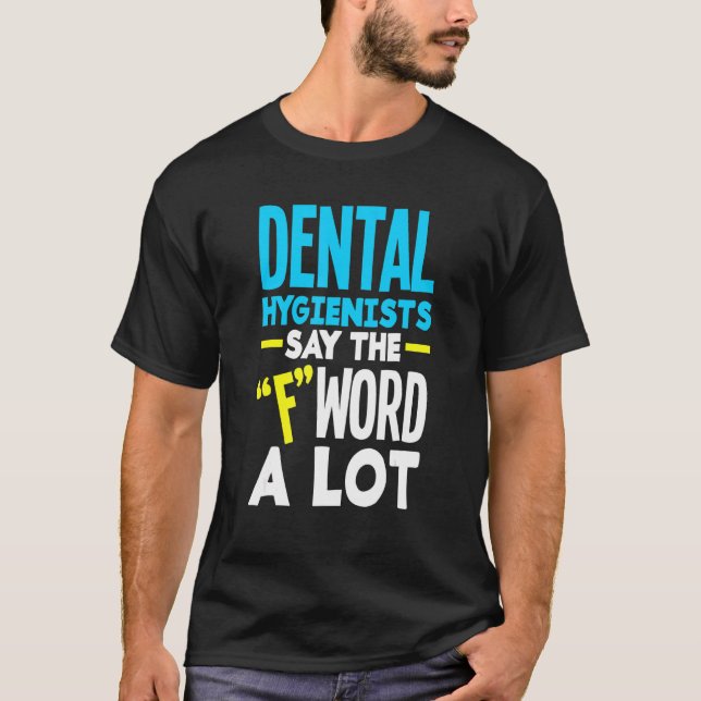 Camiseta Higienista dentária (Frente)