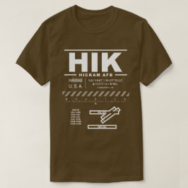 Camiseta HIK Base da Força Aérea de Hickam