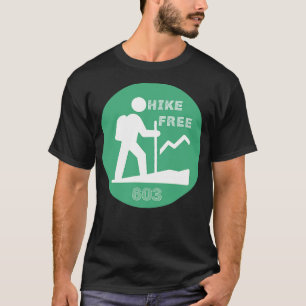 Camiseta Hike Free 603 New Hampshire Live Free ou Morte