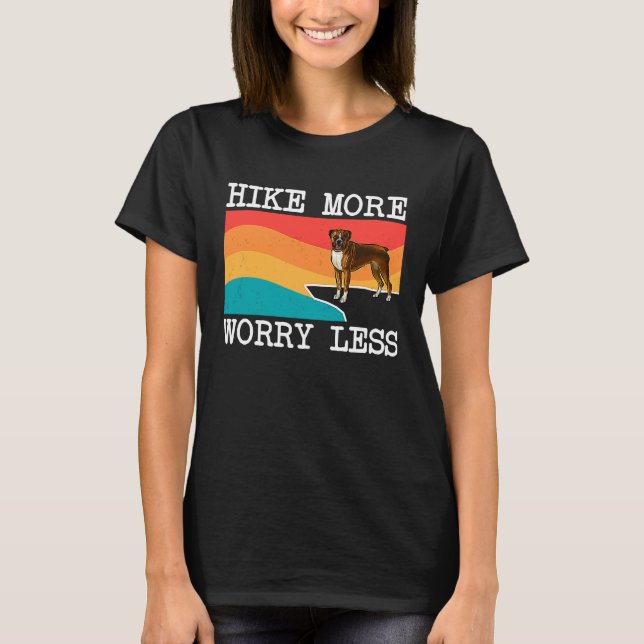 Camiseta Hike More Worry Less Boxer Graphic Hiking (Frente)