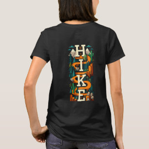 Camiseta HIKE Nature Trail Adventure Mulheres Gráficas