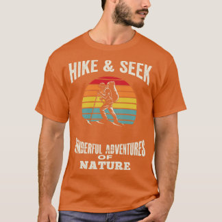 Camiseta Hike Seek Maravilhosas Aventuras Da Nature Campin