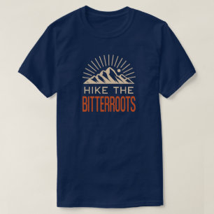 Camiseta Hike The Bitterroot Idaho Montana Sunburst