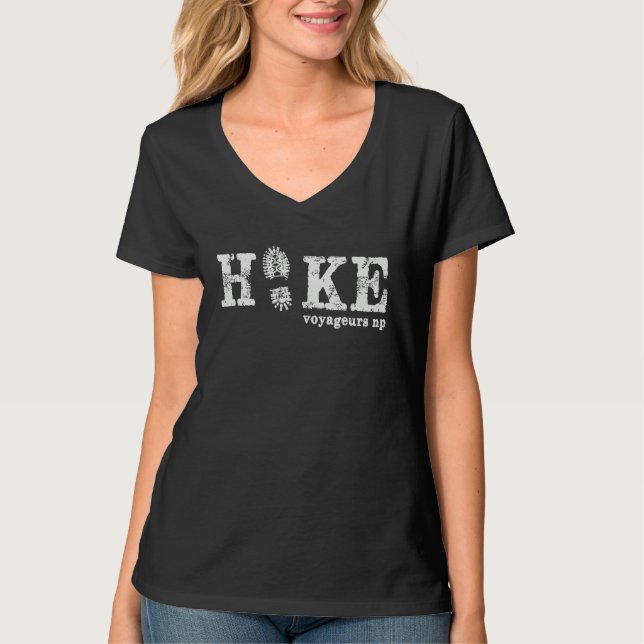 Camiseta Hike Voyageurs National Park (Frente)