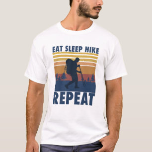 Camiseta Hiker A Falar Com O Presente Comer O Hike