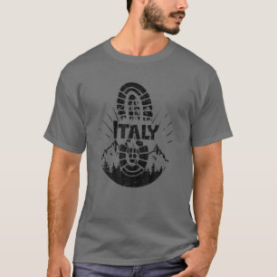 Camiseta Hiker De Férias Em Itália