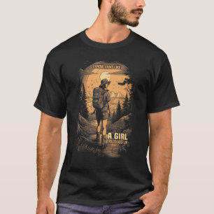 Camiseta Hiker Fêmea Caminhando Eu Sei Que Eu Caminho Como