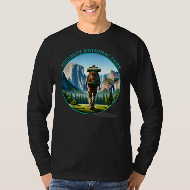 Camiseta Hiker no Parque Nacional Yosemite (Frente)