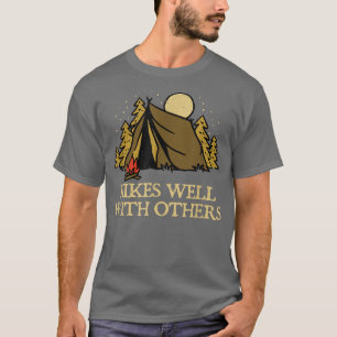 Camiseta Hikes Bem Com Outros Amigos Caminhando Hiker Buddy