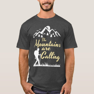 Camiseta HIKING As montanhas estão chamando