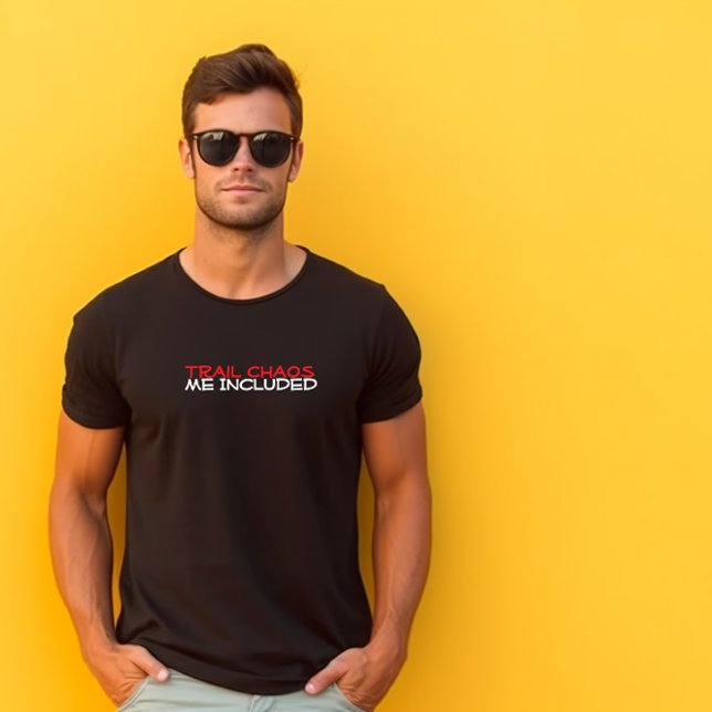 Camiseta Hiking camping trekking humor white T-Shirt (Criador carregado)