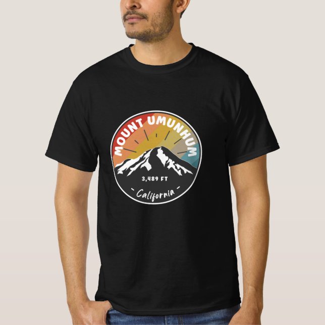 Camiseta Hiking Monte Umunhum California (Frente)
