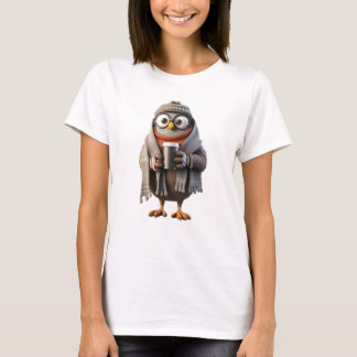 Camiseta Hilarious Coffee Owl