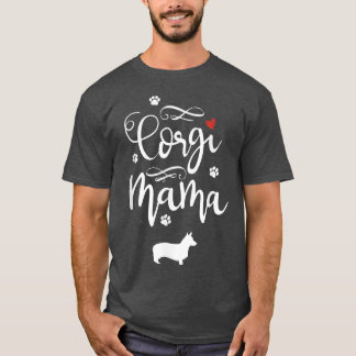 Camiseta Hilarious Corgis Mommas Apreciação Sarcástica Diz