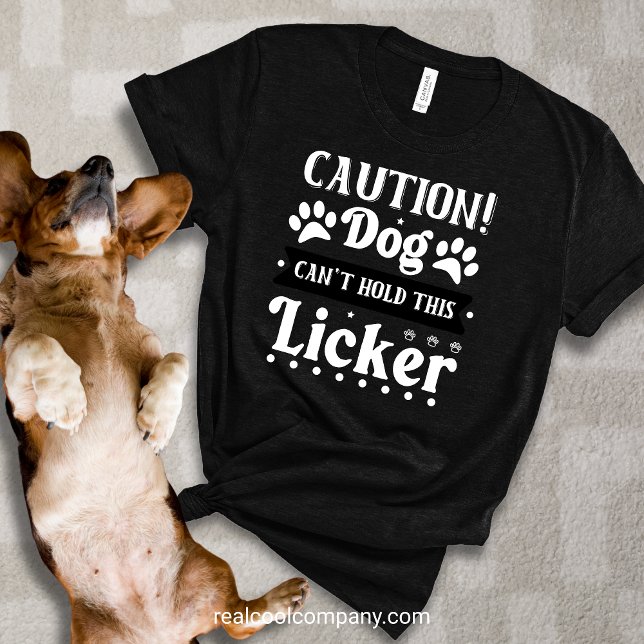Camiseta Hilarious Dog Lovers - Não consigo segura (Criador carregado)